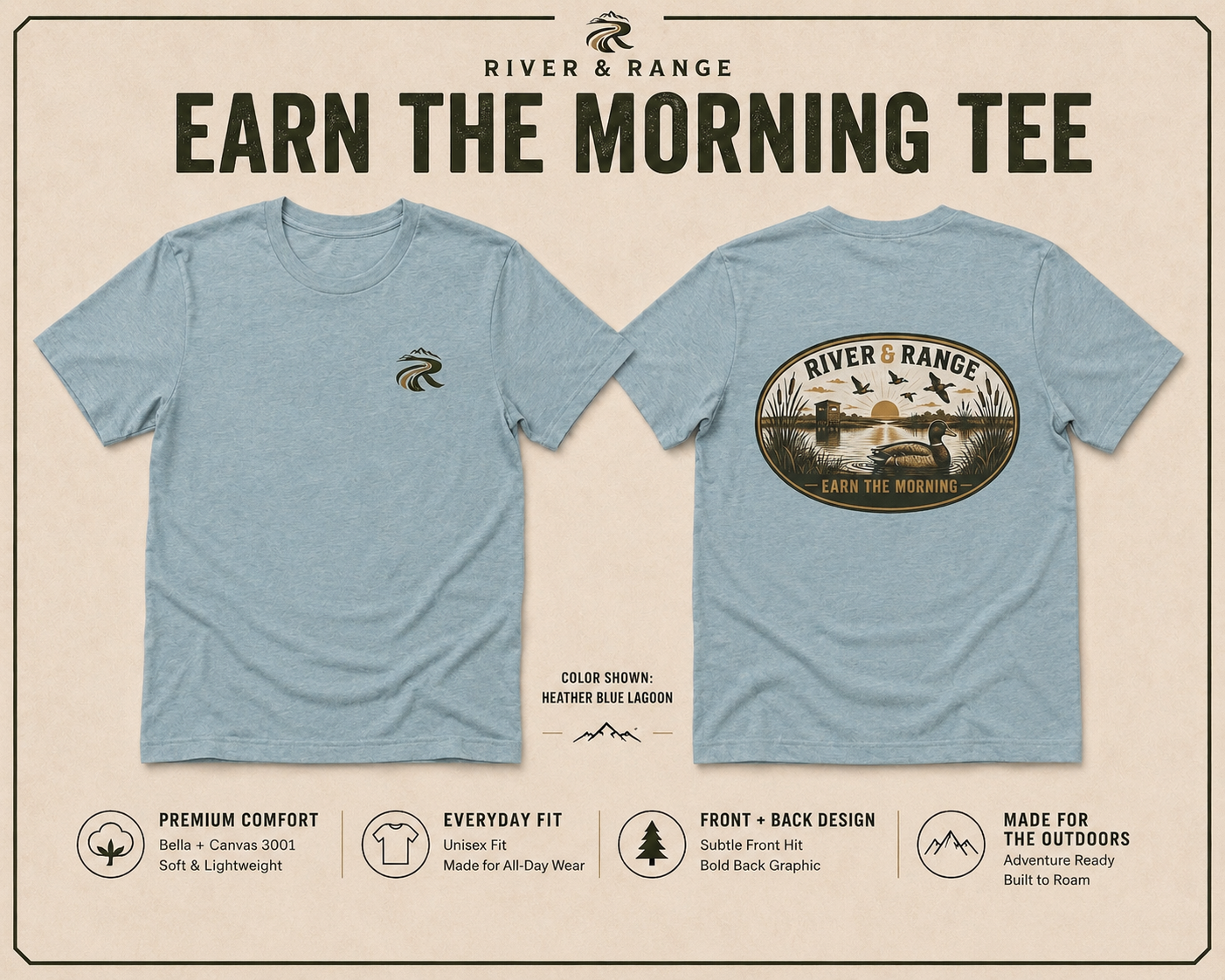 Earn the Morning Tee