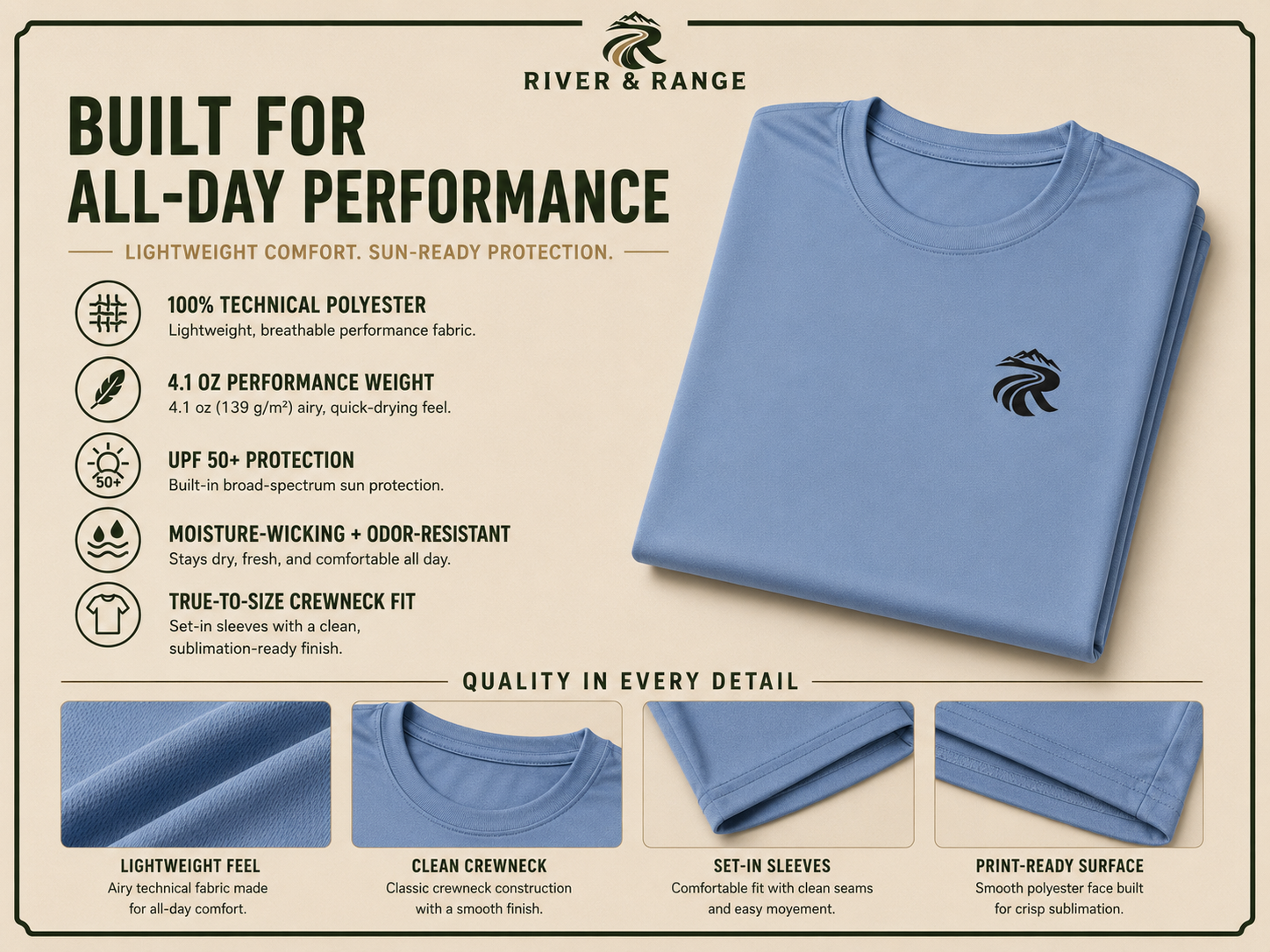 Short Sleeve Performance Logo Shirt