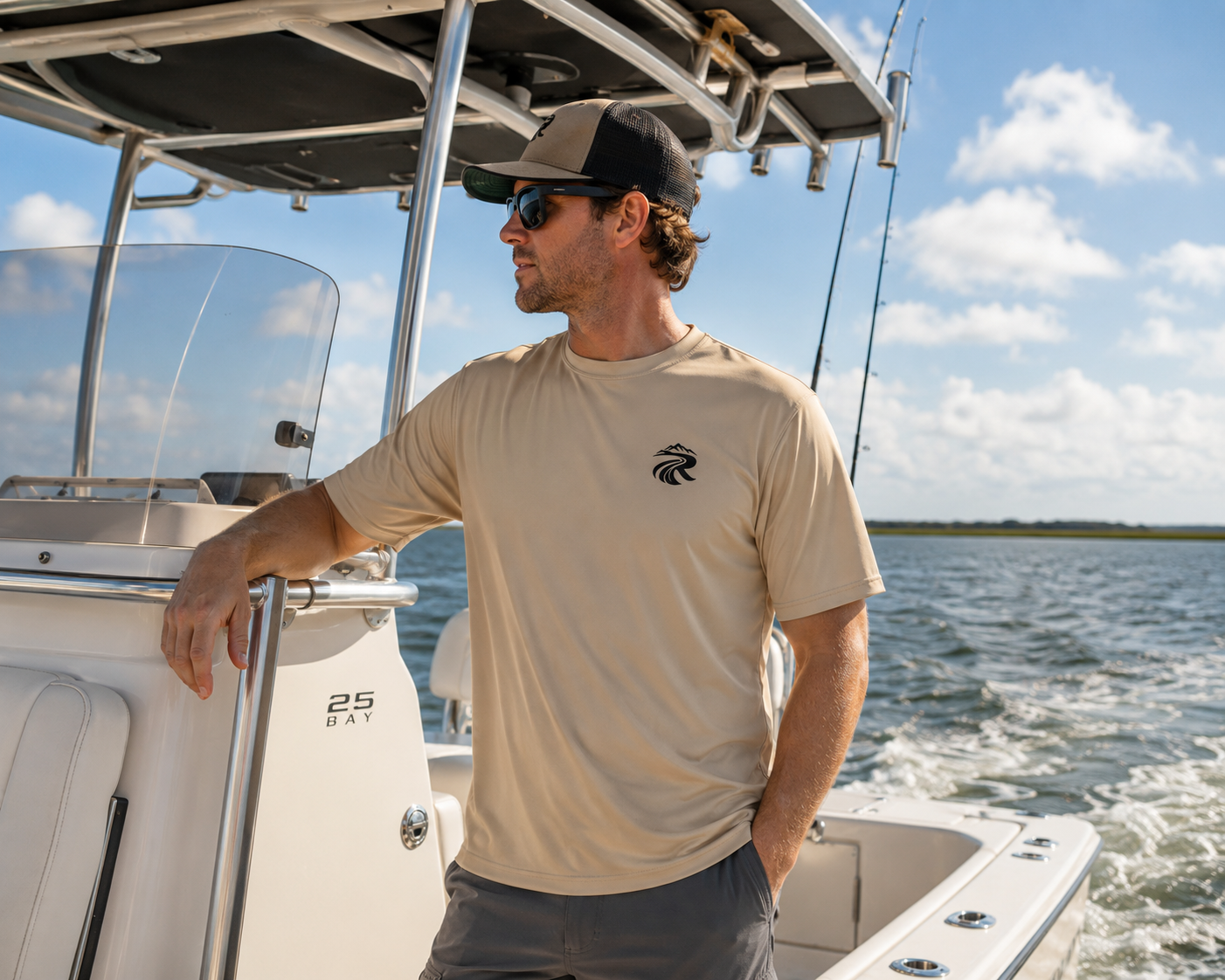 Chase the Current Short Sleeve Performance Shirt