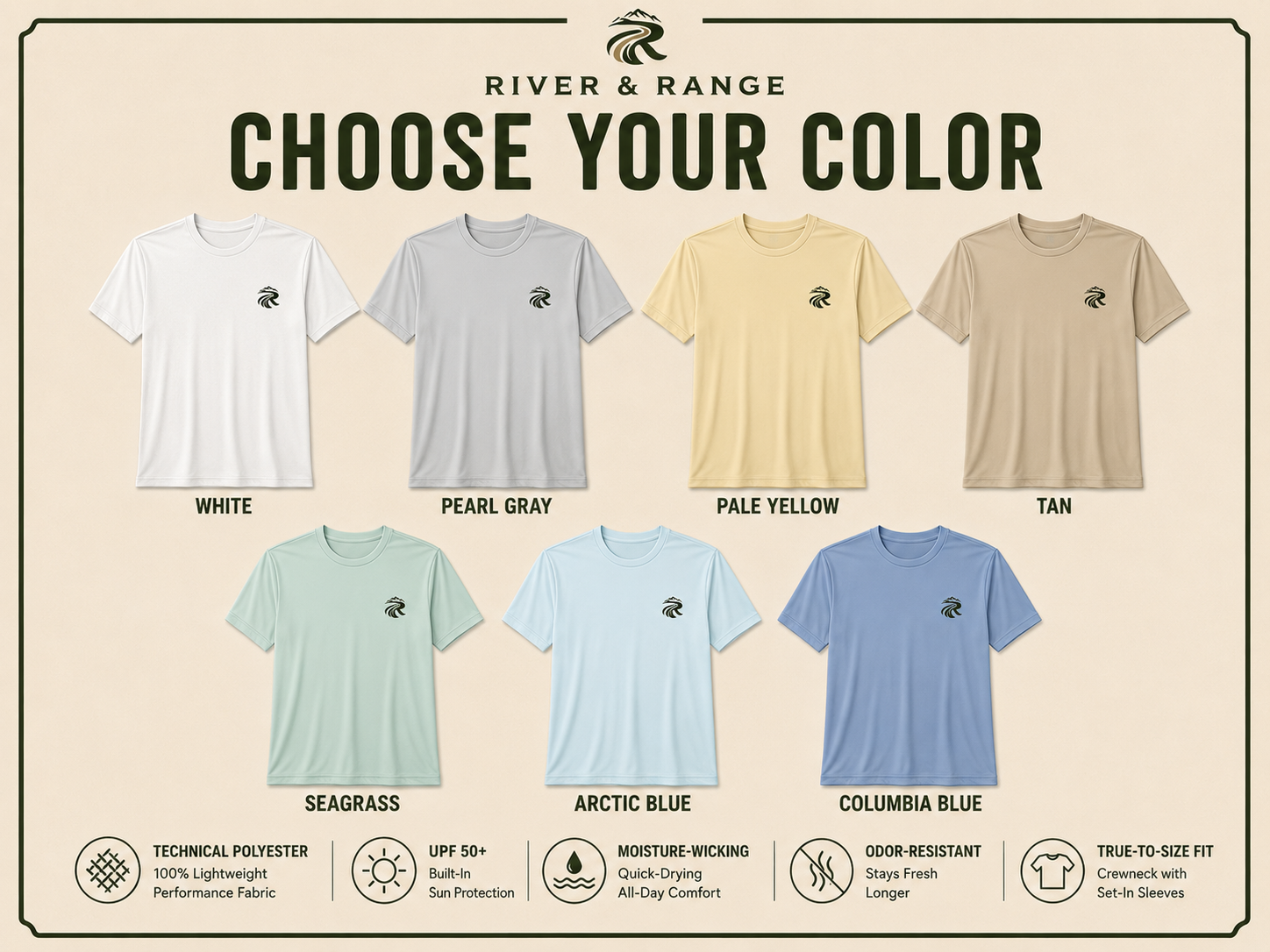 Chase the Current Short Sleeve Performance Shirt