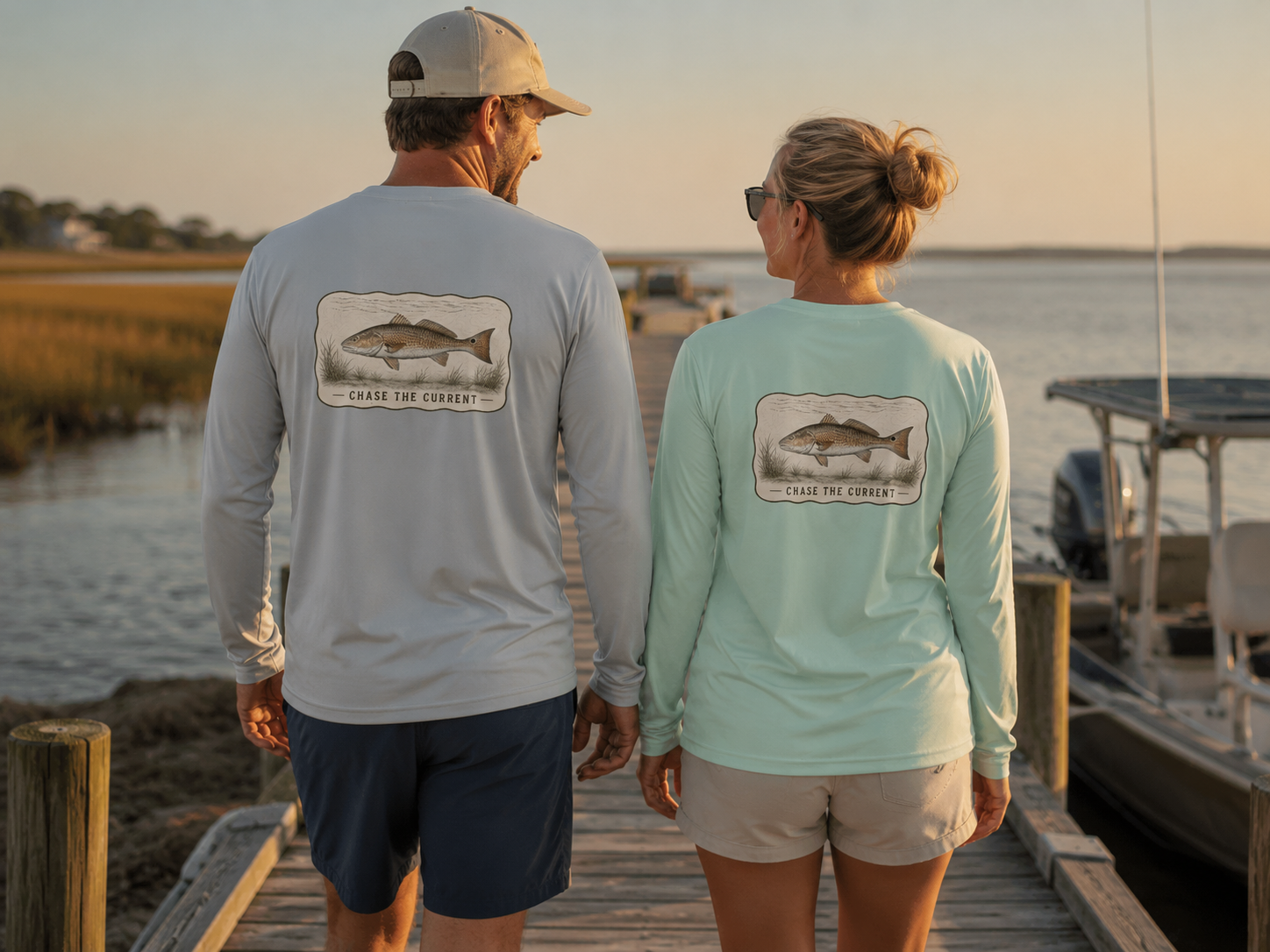 Chase the Current Long Sleeve Performance Shirt