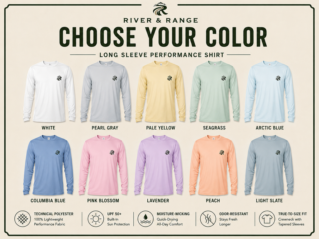 Chase the Current Long Sleeve Performance Shirt