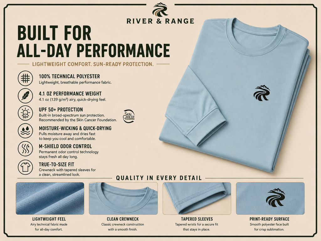 Chase the Current Long Sleeve Performance Shirt