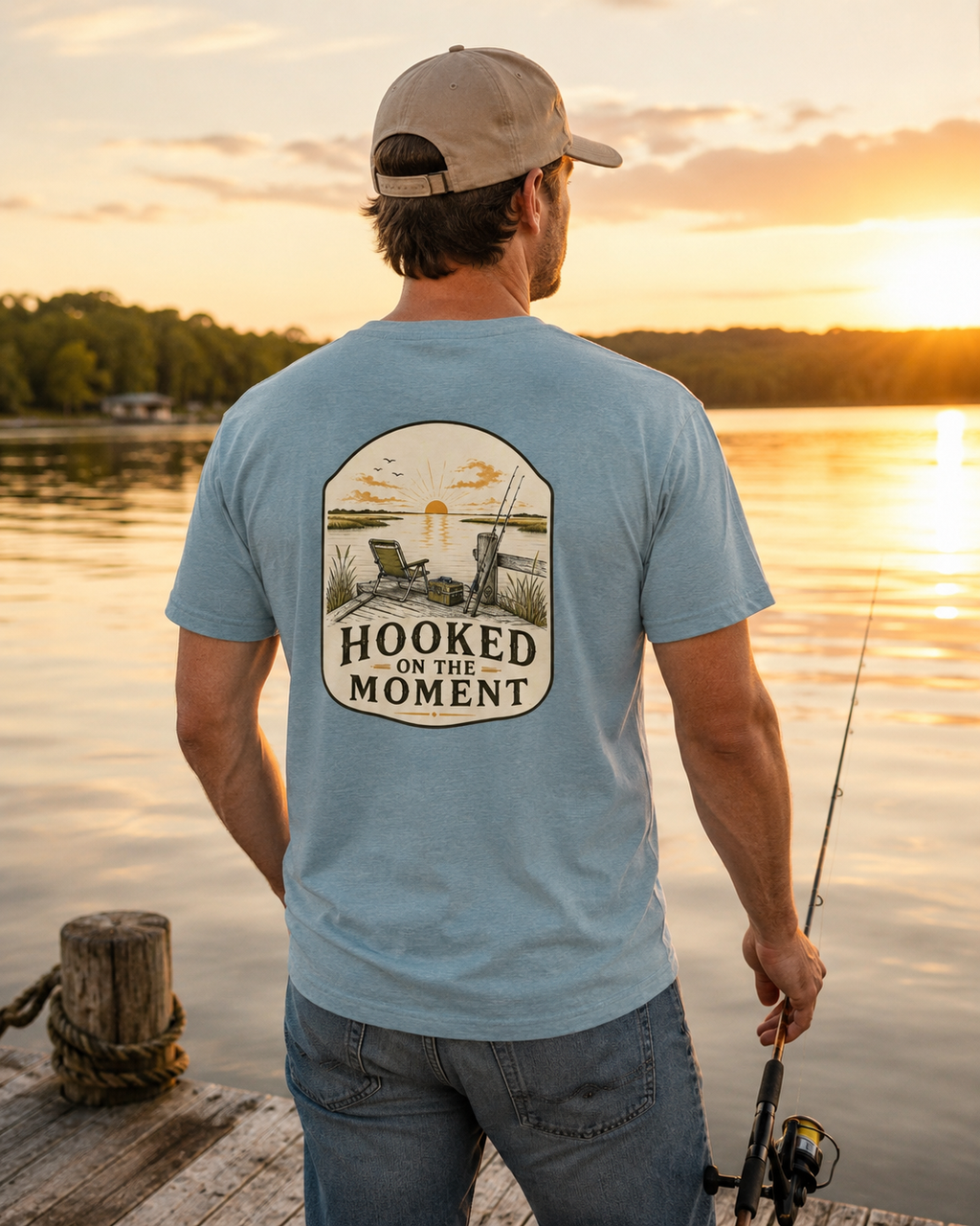 Hooked On The Moment Tee