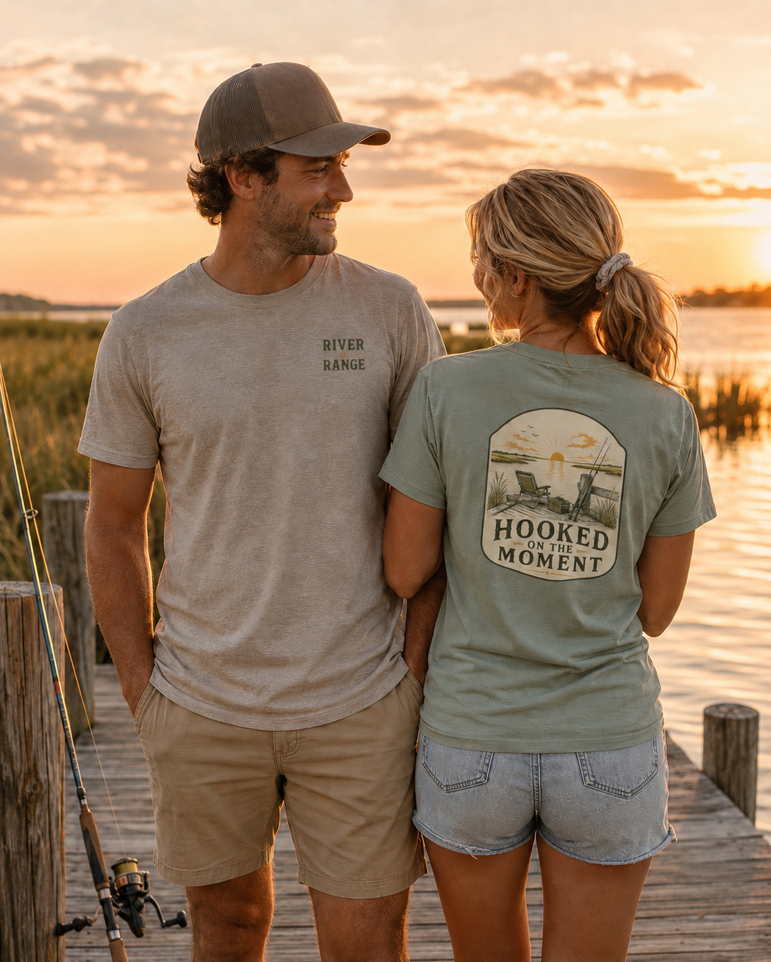 Hooked On The Moment Tee