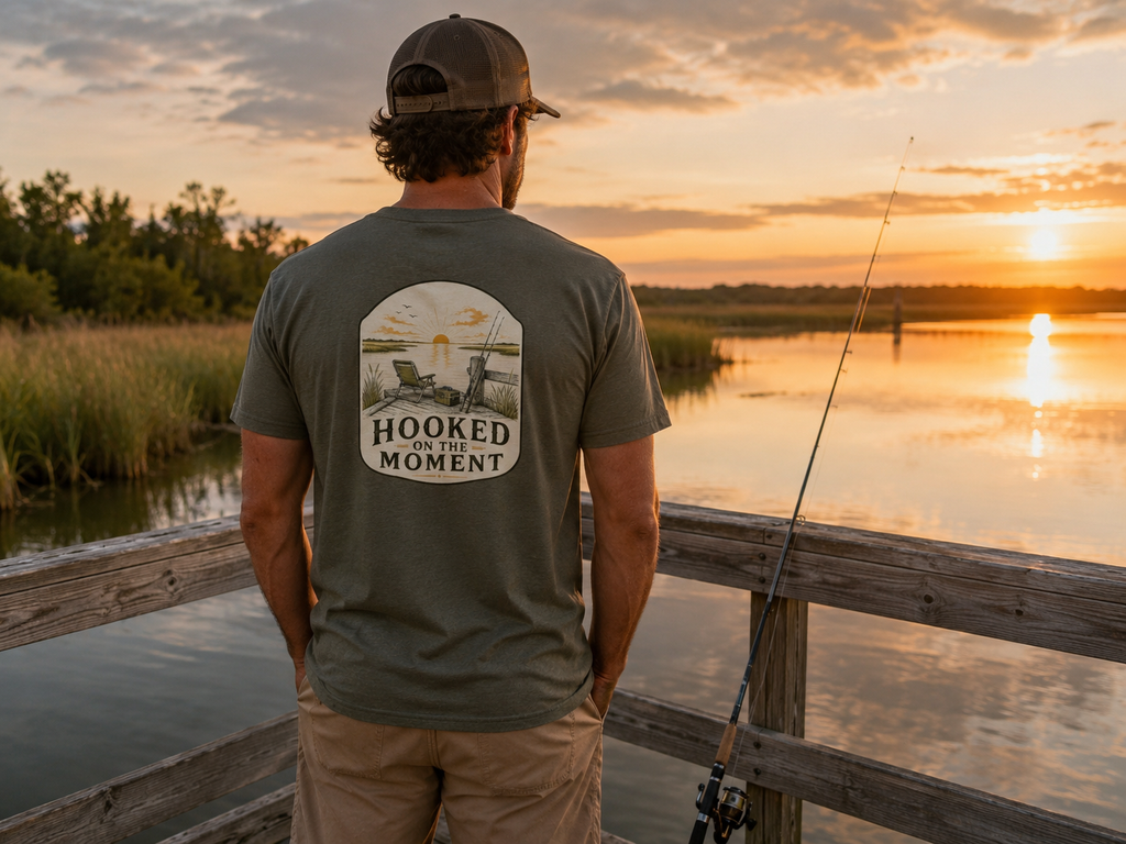 Hooked On The Moment Tee
