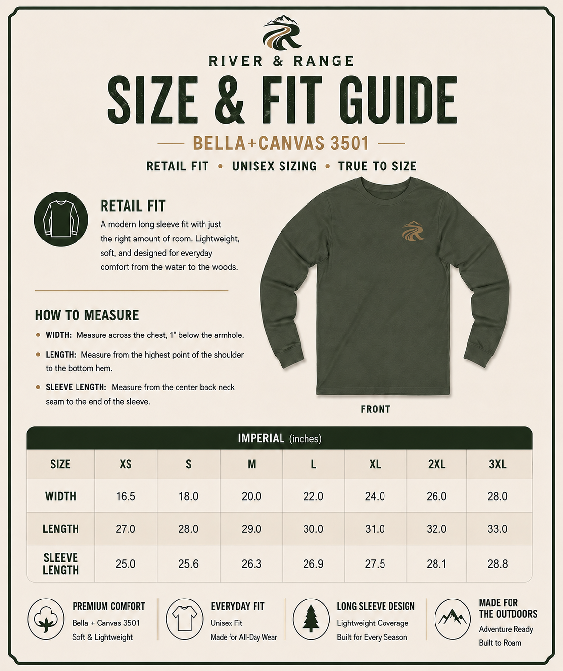 Where the Water Meets the Wild Long Sleeve Shirt