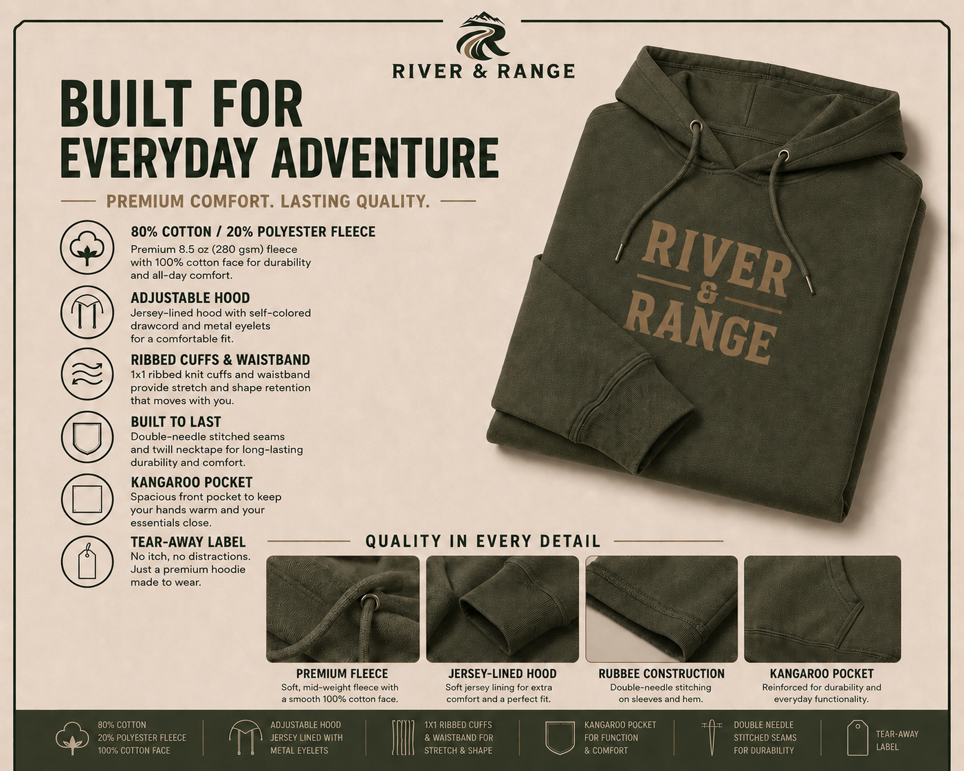 Heritage Logo Hoodie