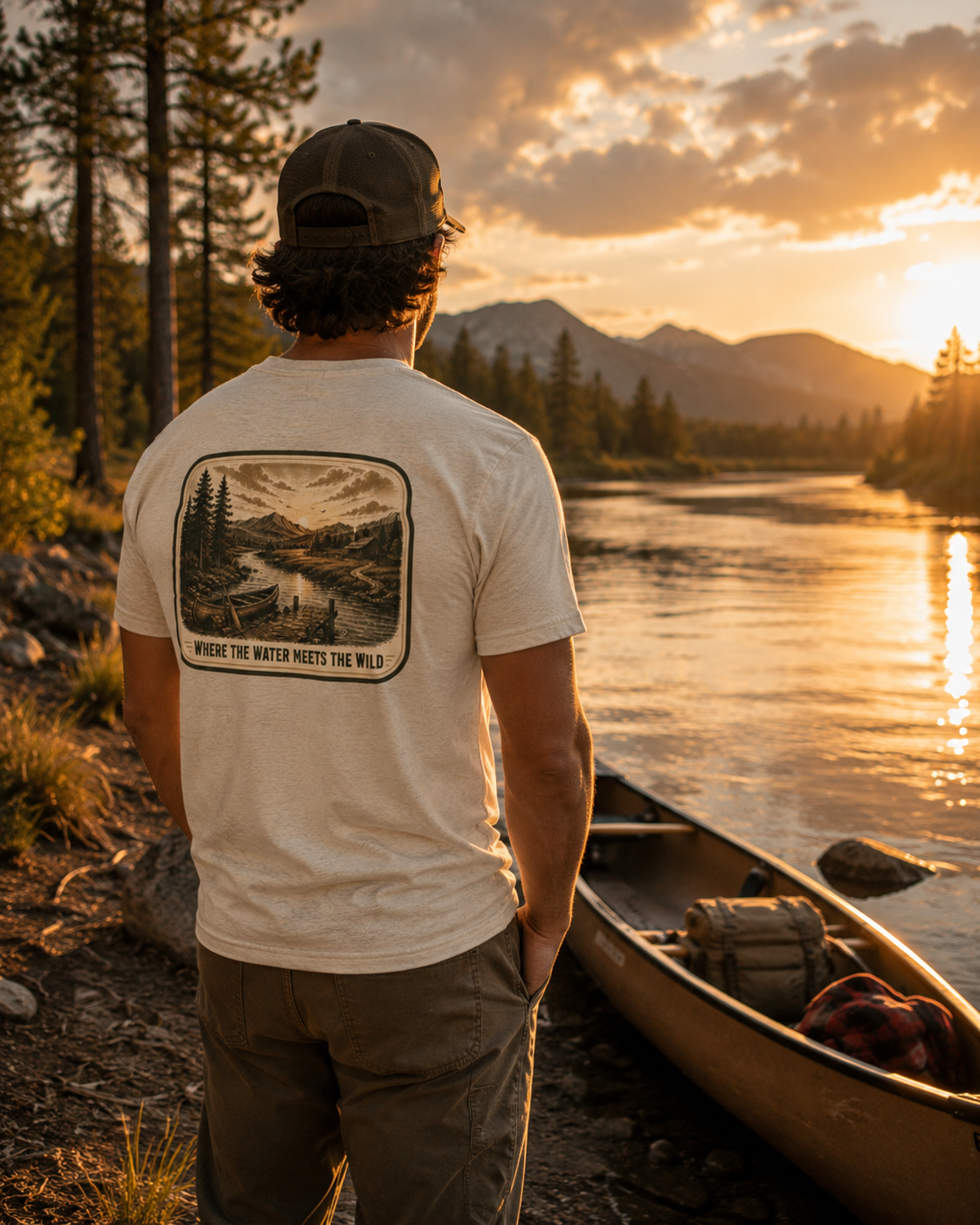 Where The Water Meets The Wild Tee