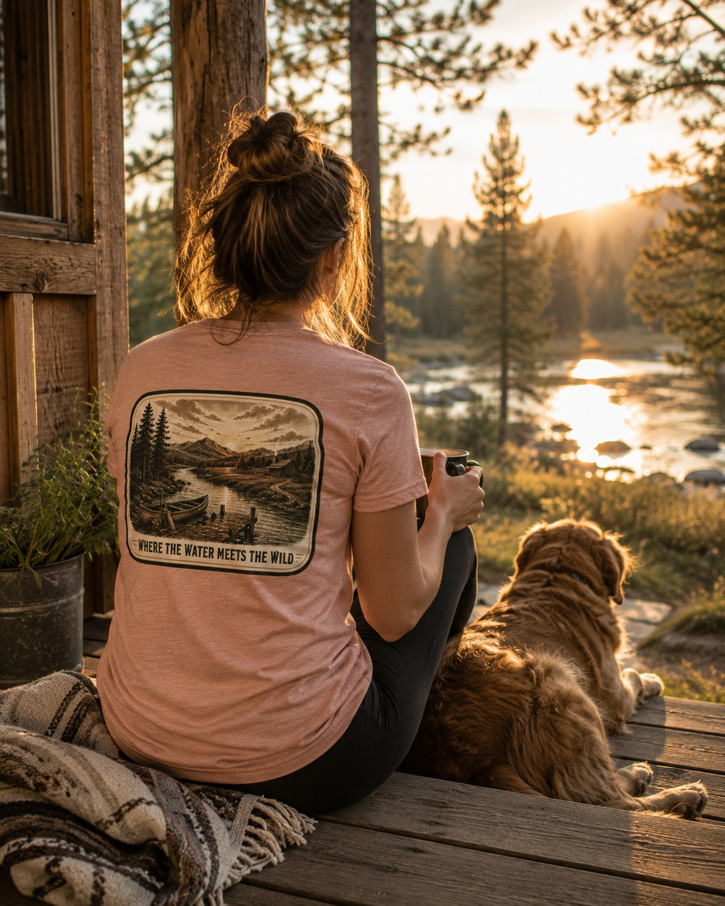 Where The Water Meets The Wild Tee