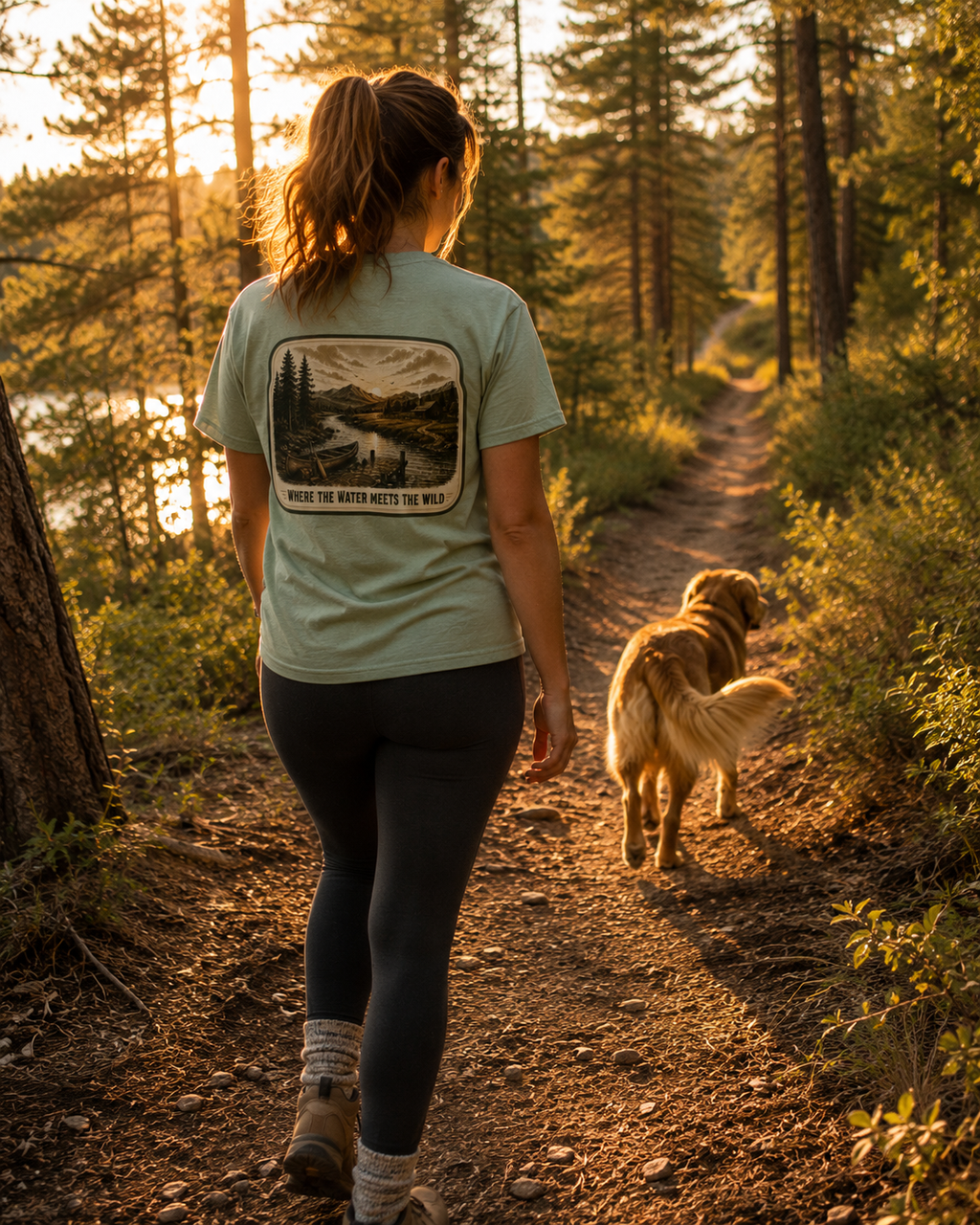 Where The Water Meets The Wild Tee