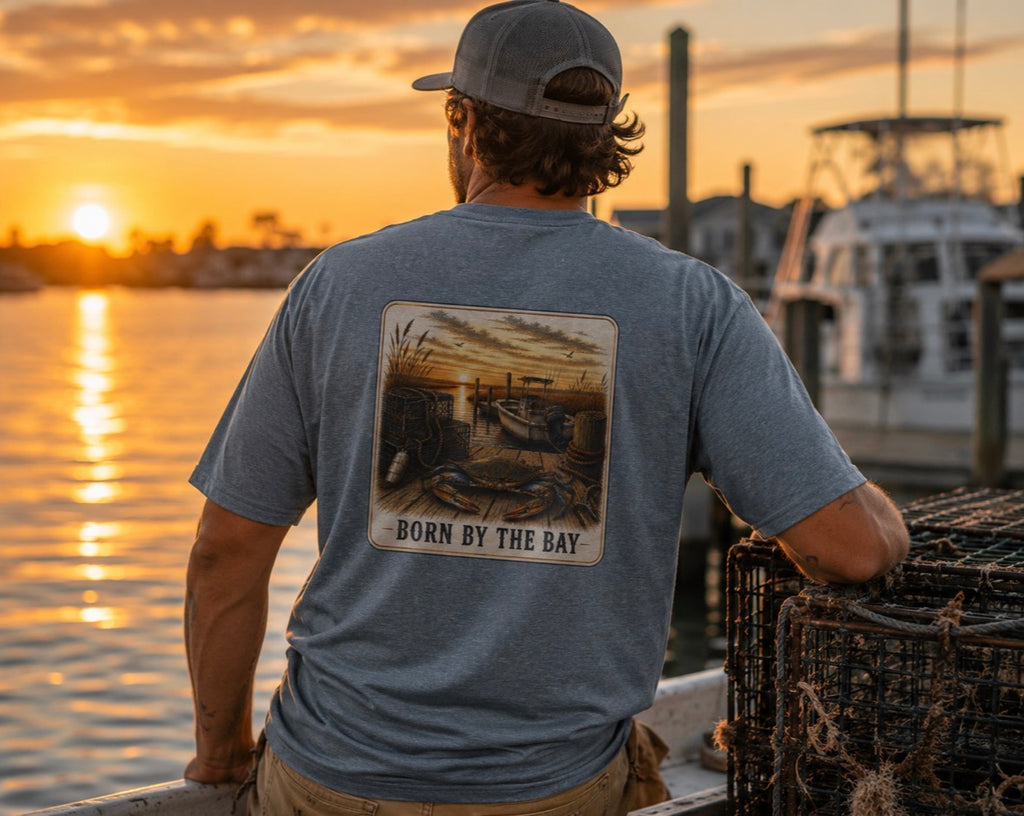 Born by the Bay Tee
