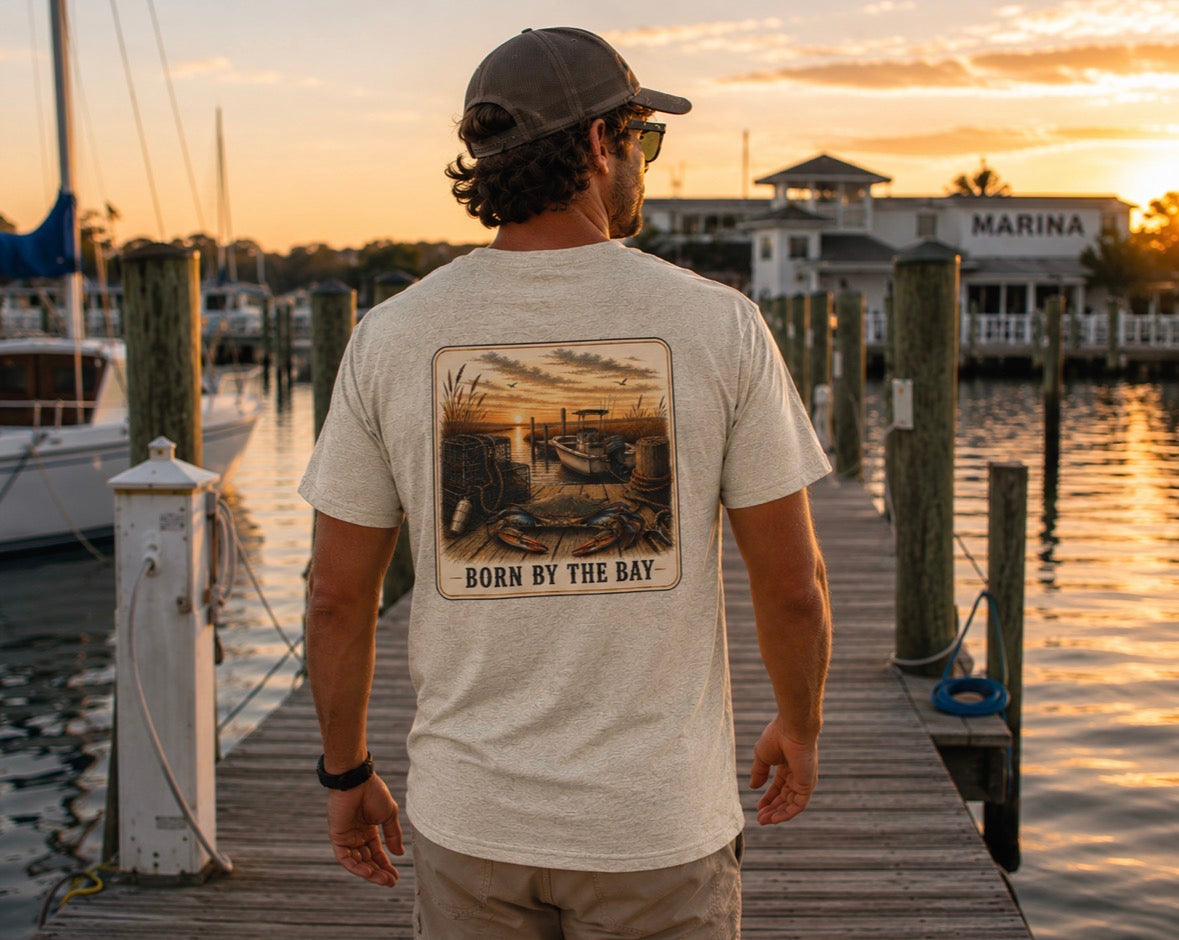 Born by the Bay Tee
