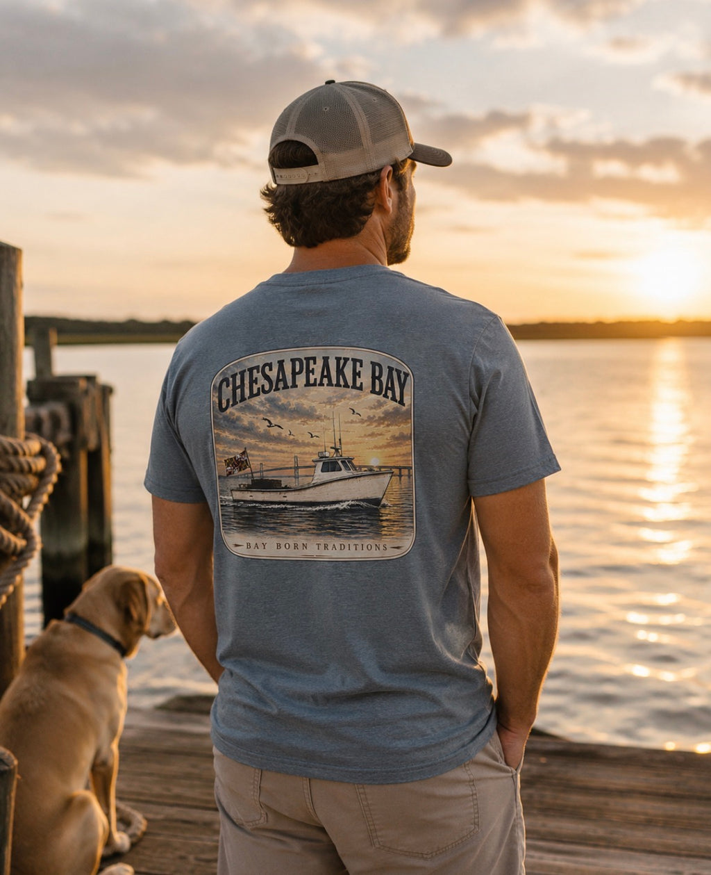 Bay Born Traditions Tee