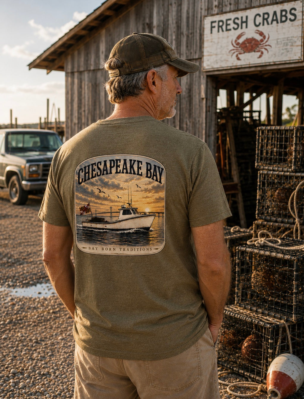 Bay Born Traditions Tee