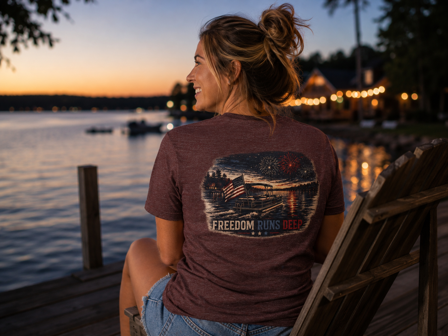 Freedom Runs Deep Tee