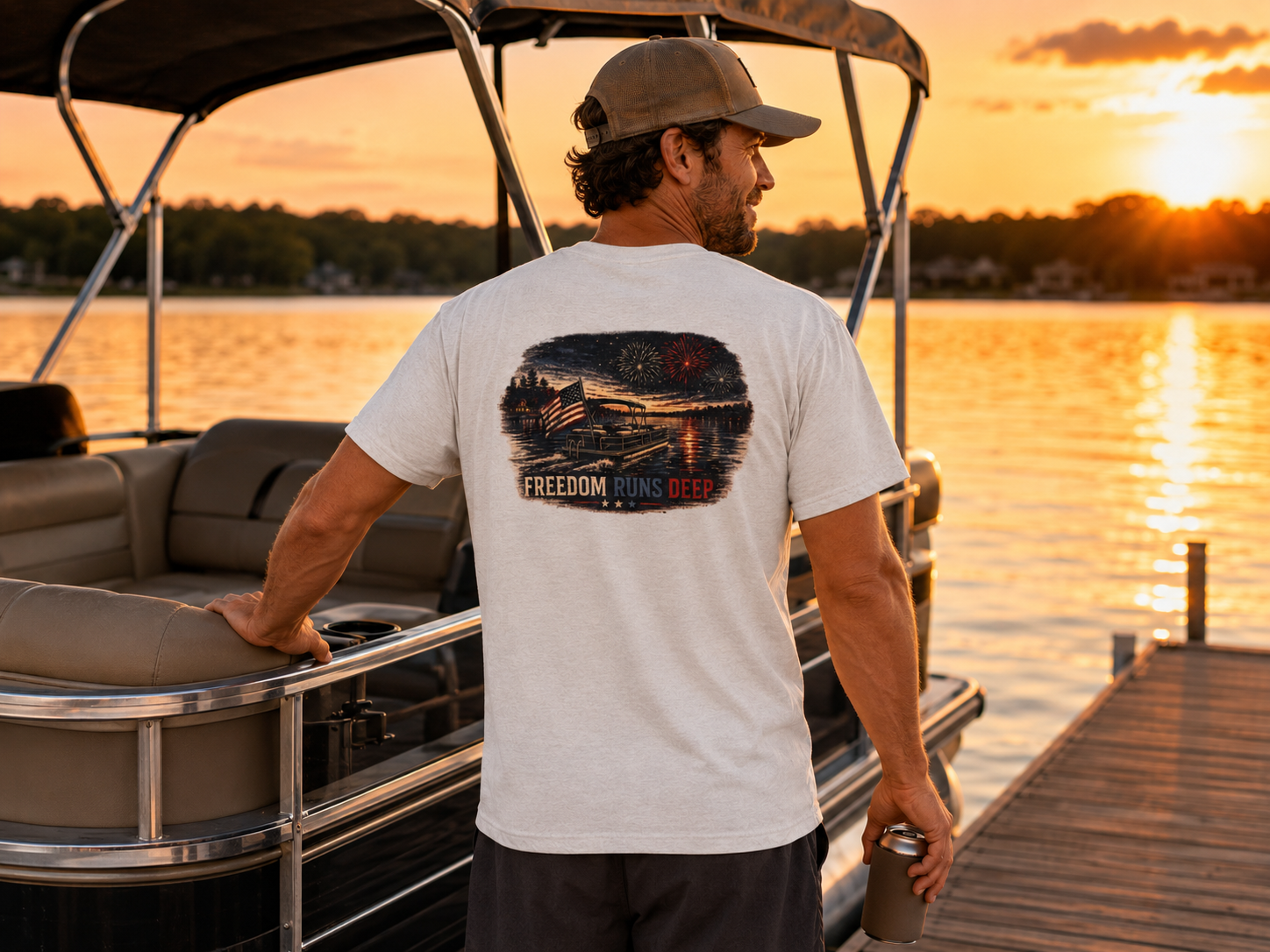 Freedom Runs Deep Tee