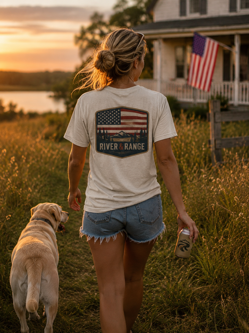 Freedom Badge Tee
