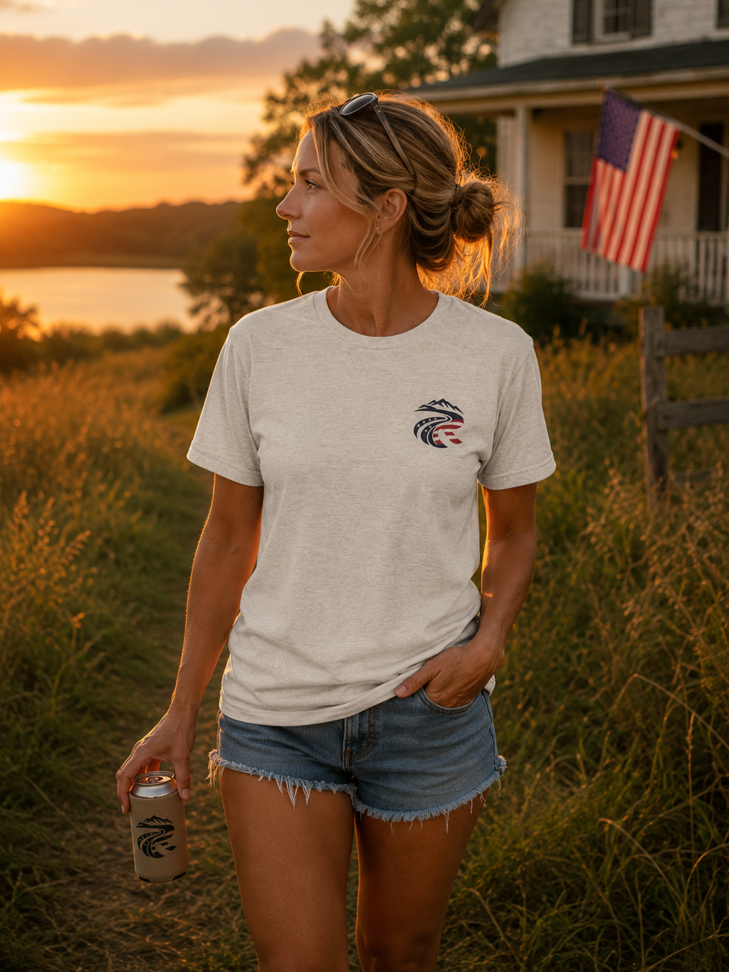 Freedom Badge Tee