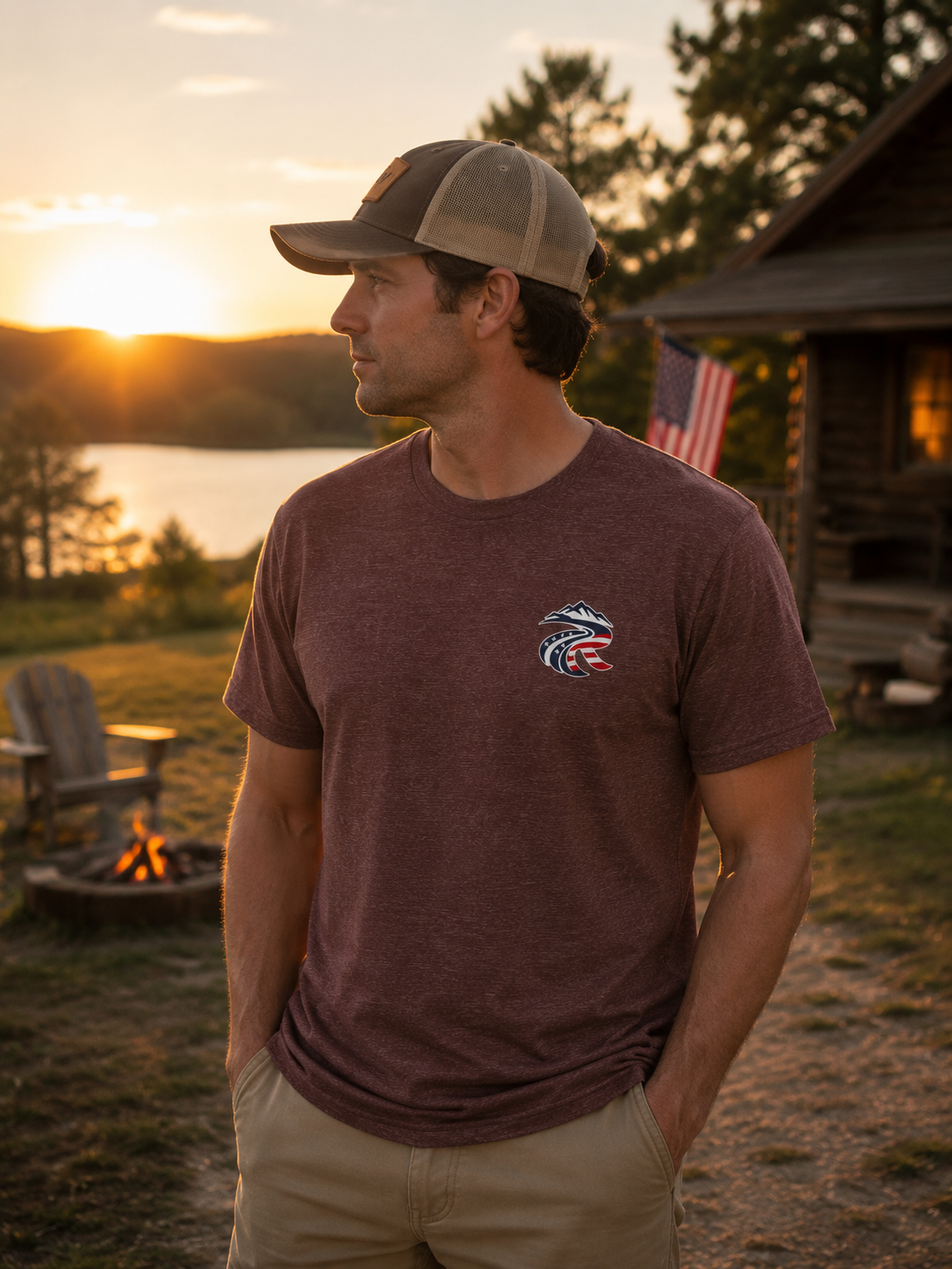 Freedom Badge Tee