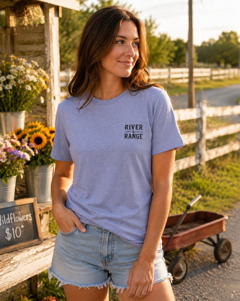 Wagon Pup Tee