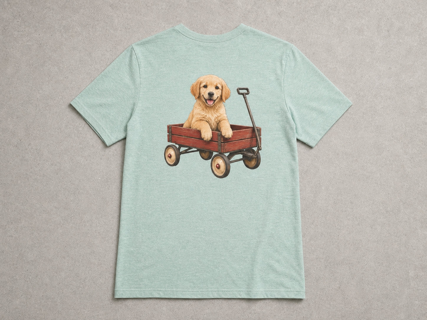 Wagon Pup Tee