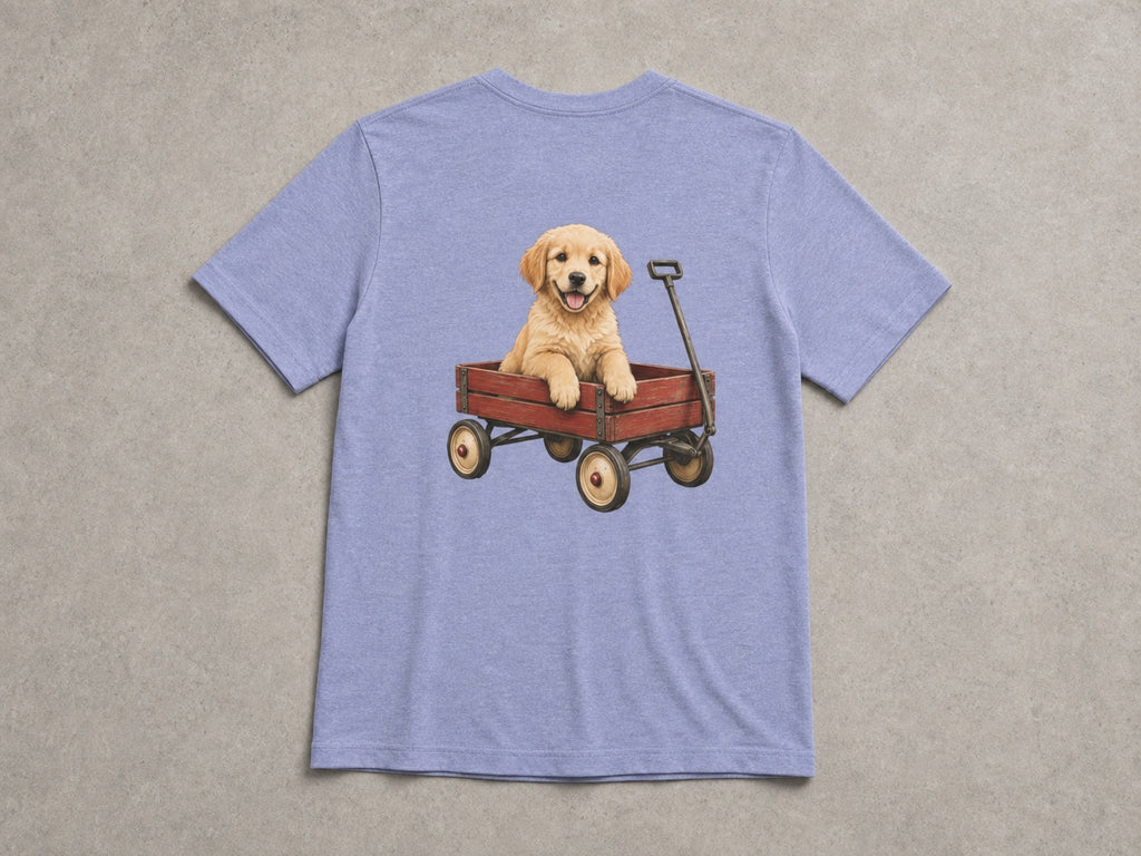 Wagon Pup Tee
