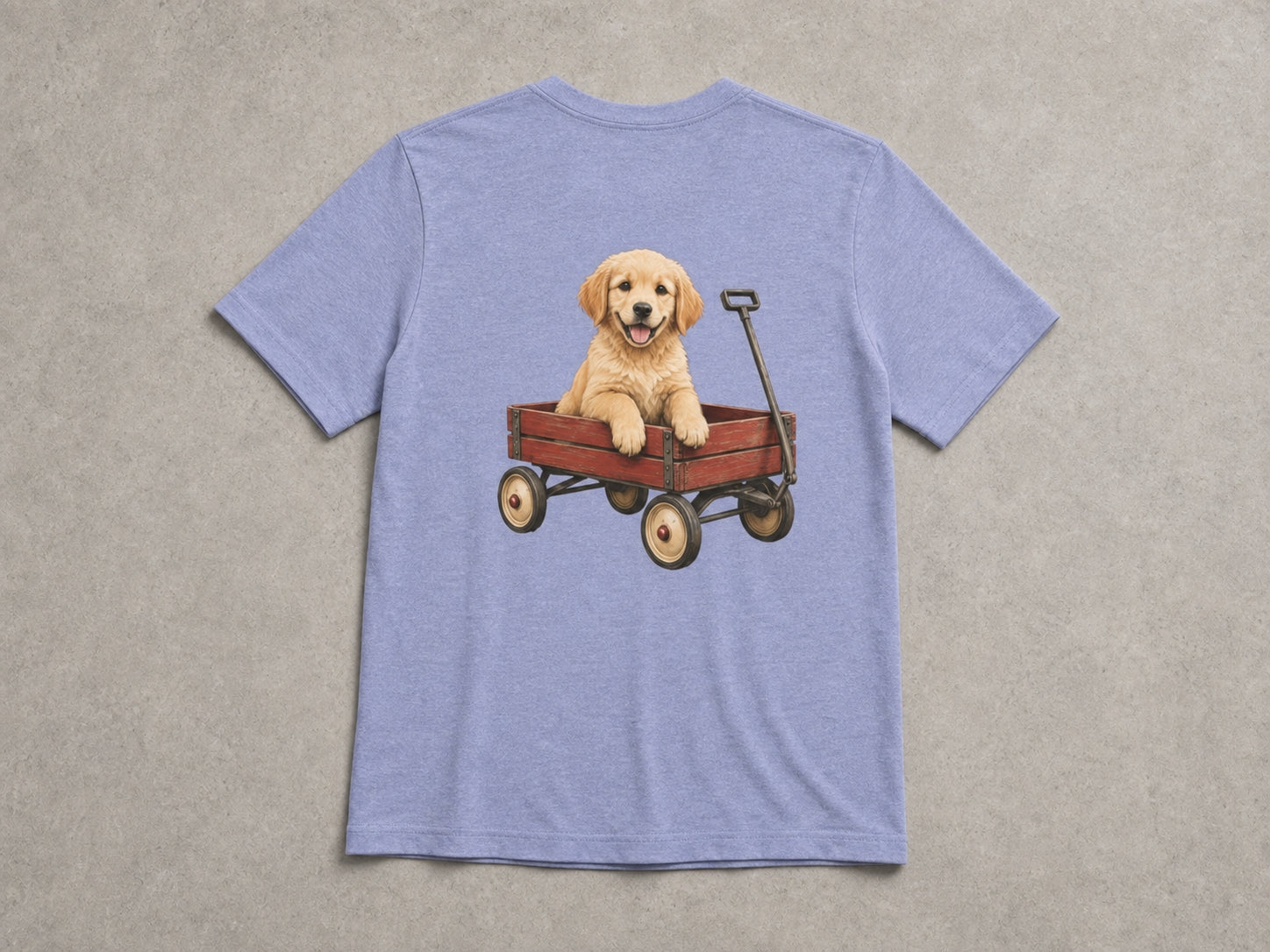 Wagon Pup Tee