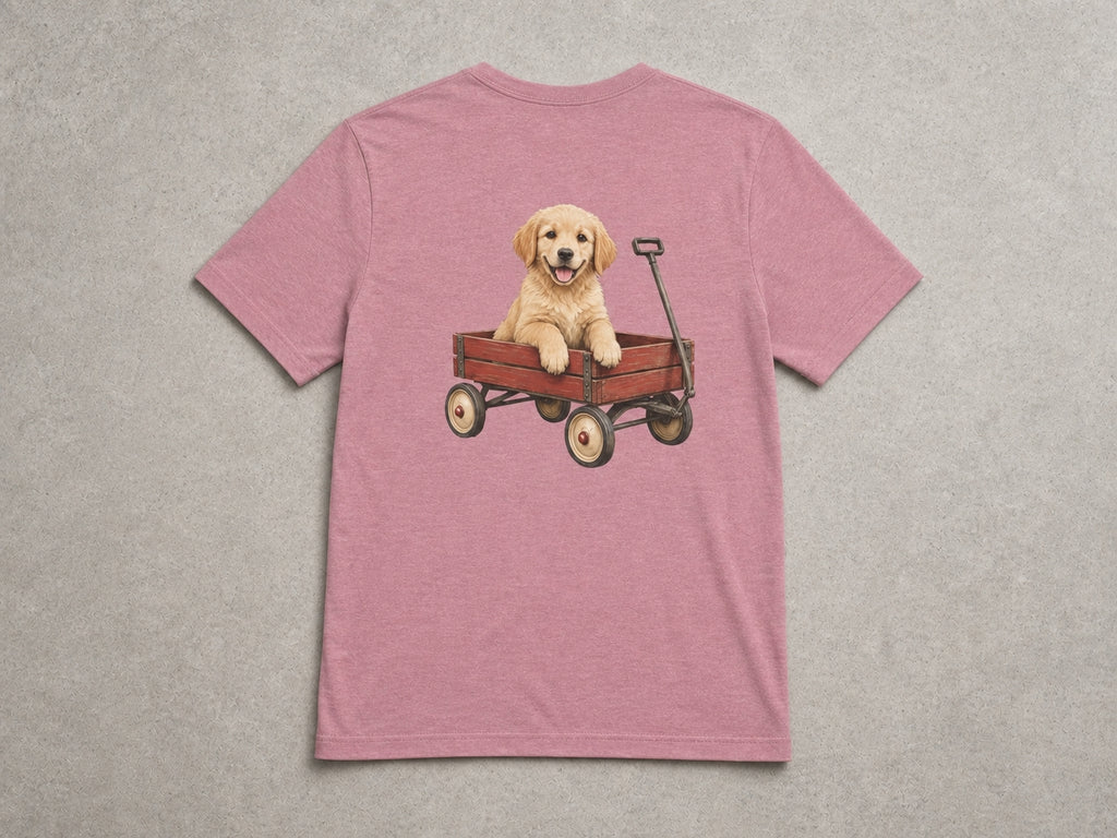 Wagon Pup Tee