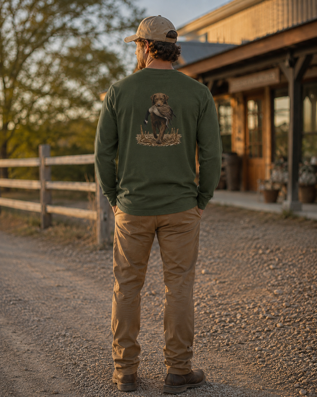 Chesapeake Retriever Long Sleeve Shirt