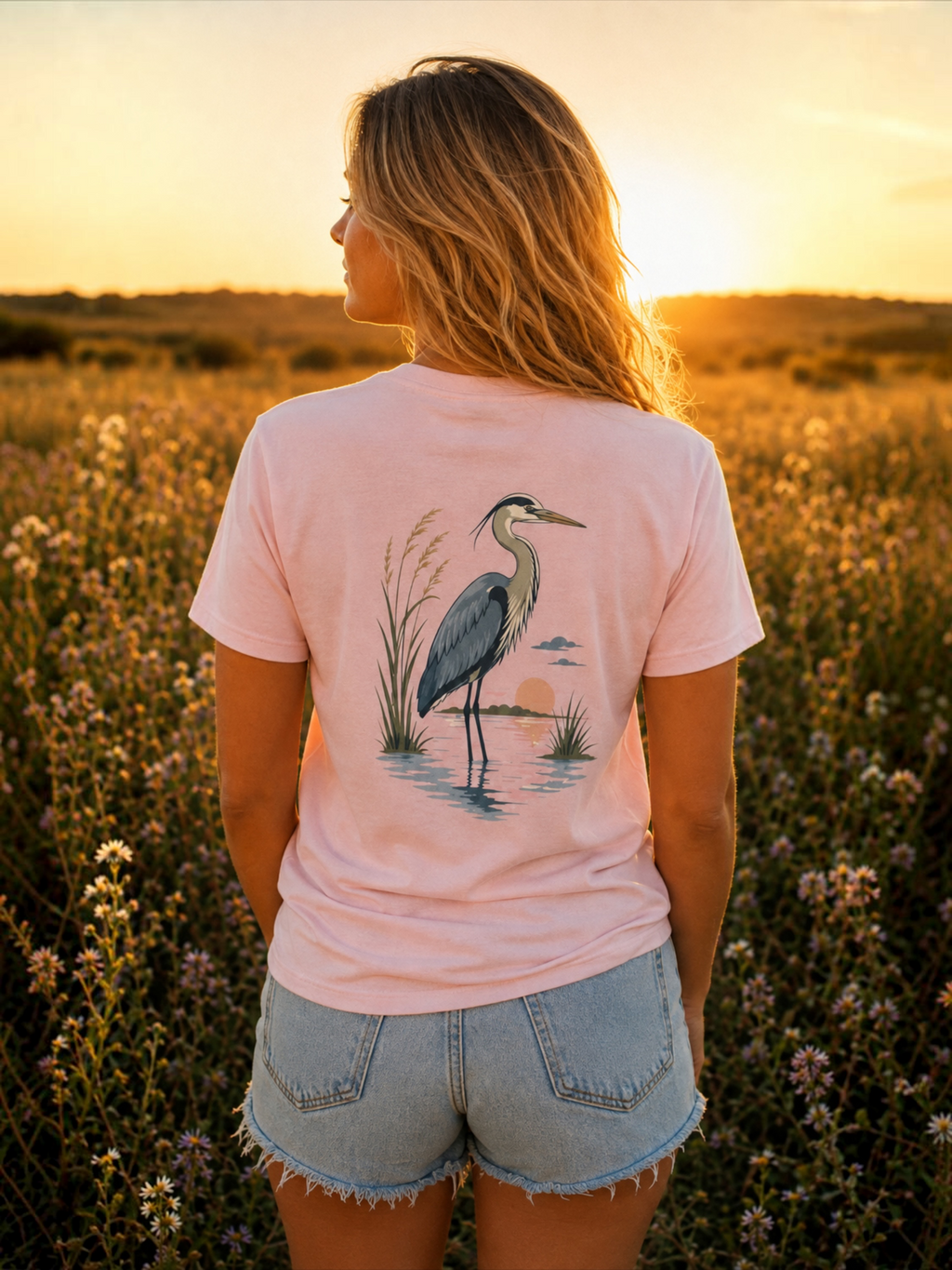 Blue Heron Marsh Tee