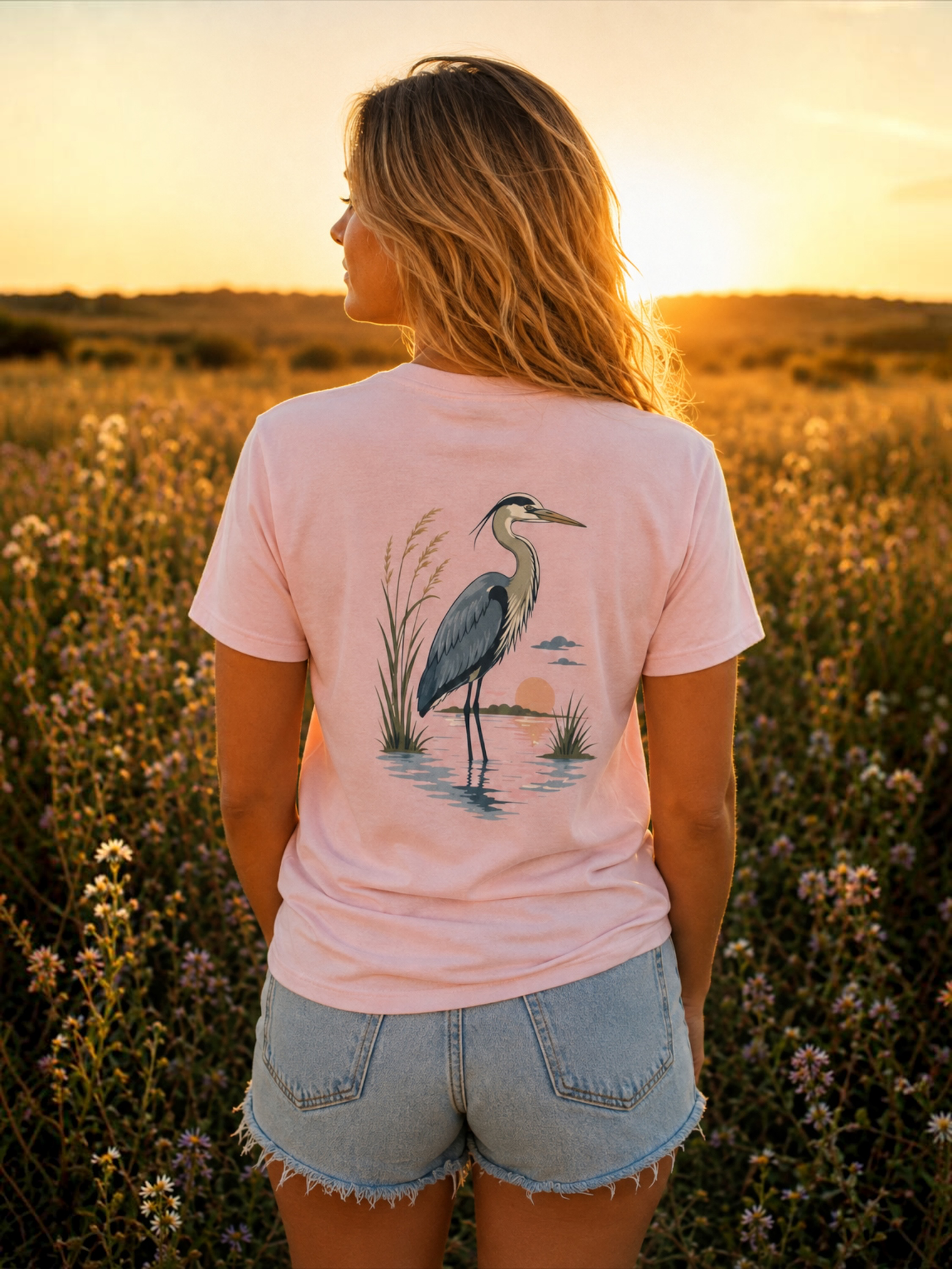 Blue Heron Marsh Tee