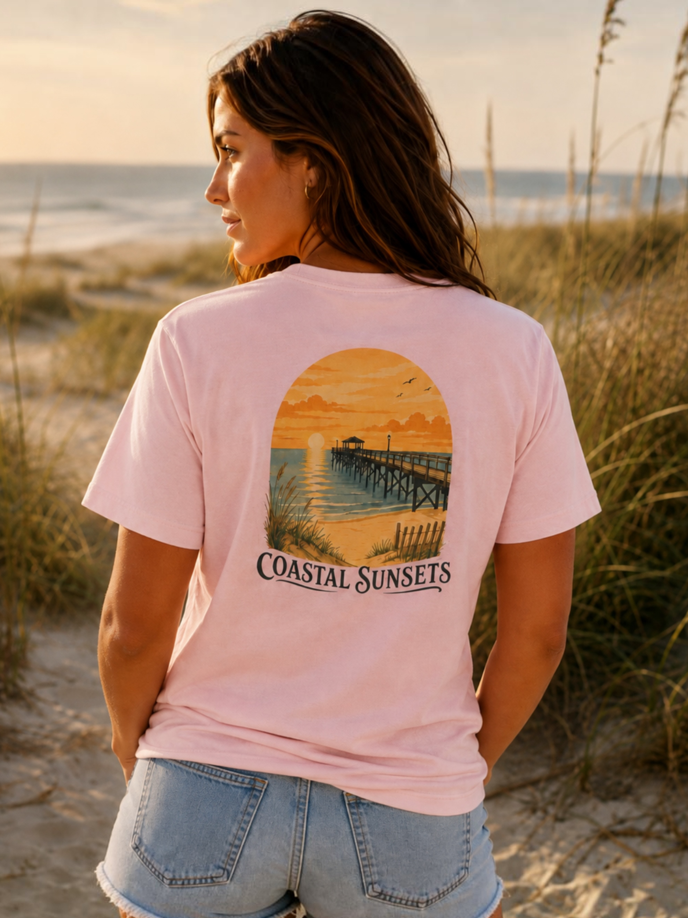 Coastal Sunsets Tee