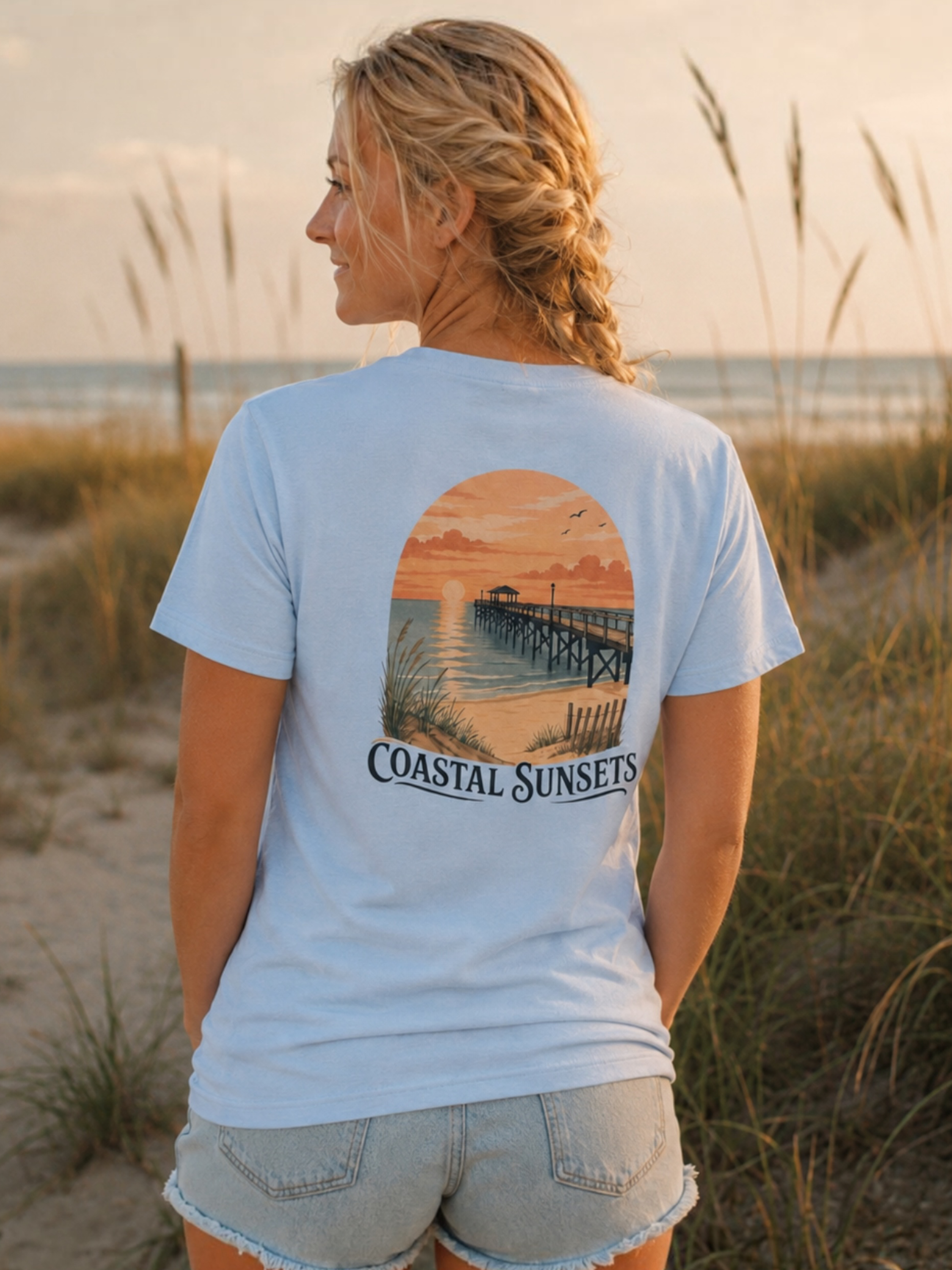 Coastal Sunsets Tee