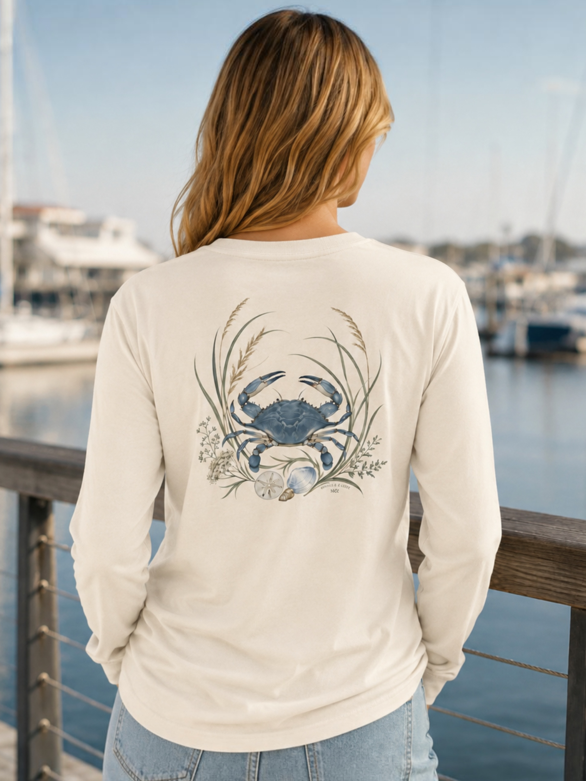 Tidewater Crab Long Sleeve