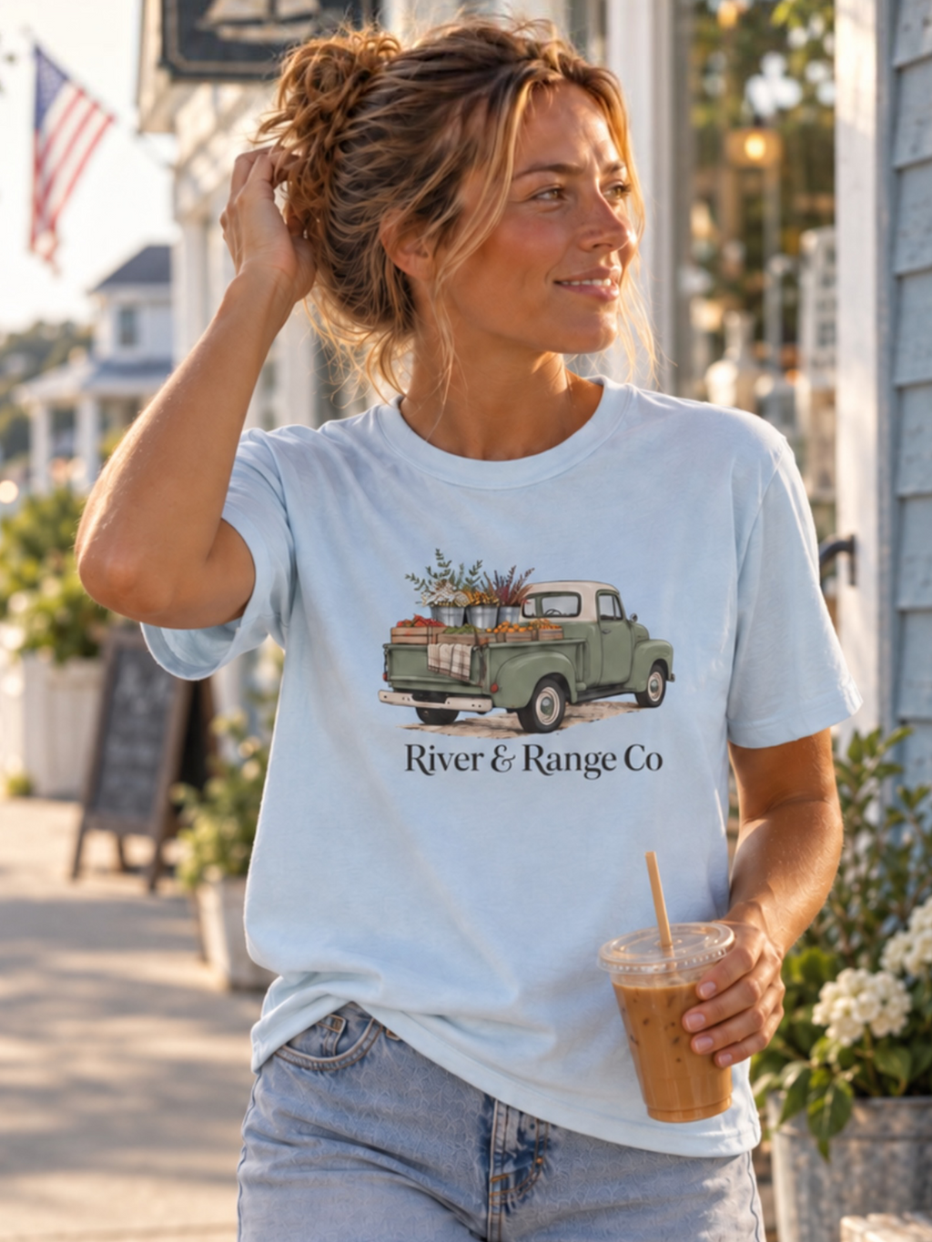 Market Run Tee