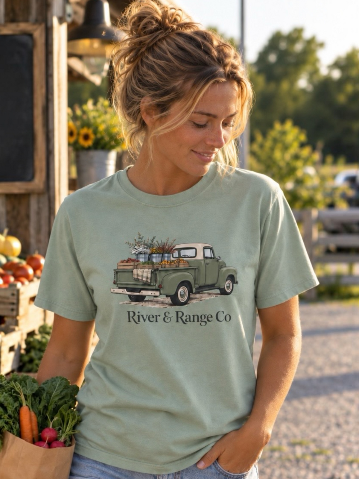 Market Run Tee