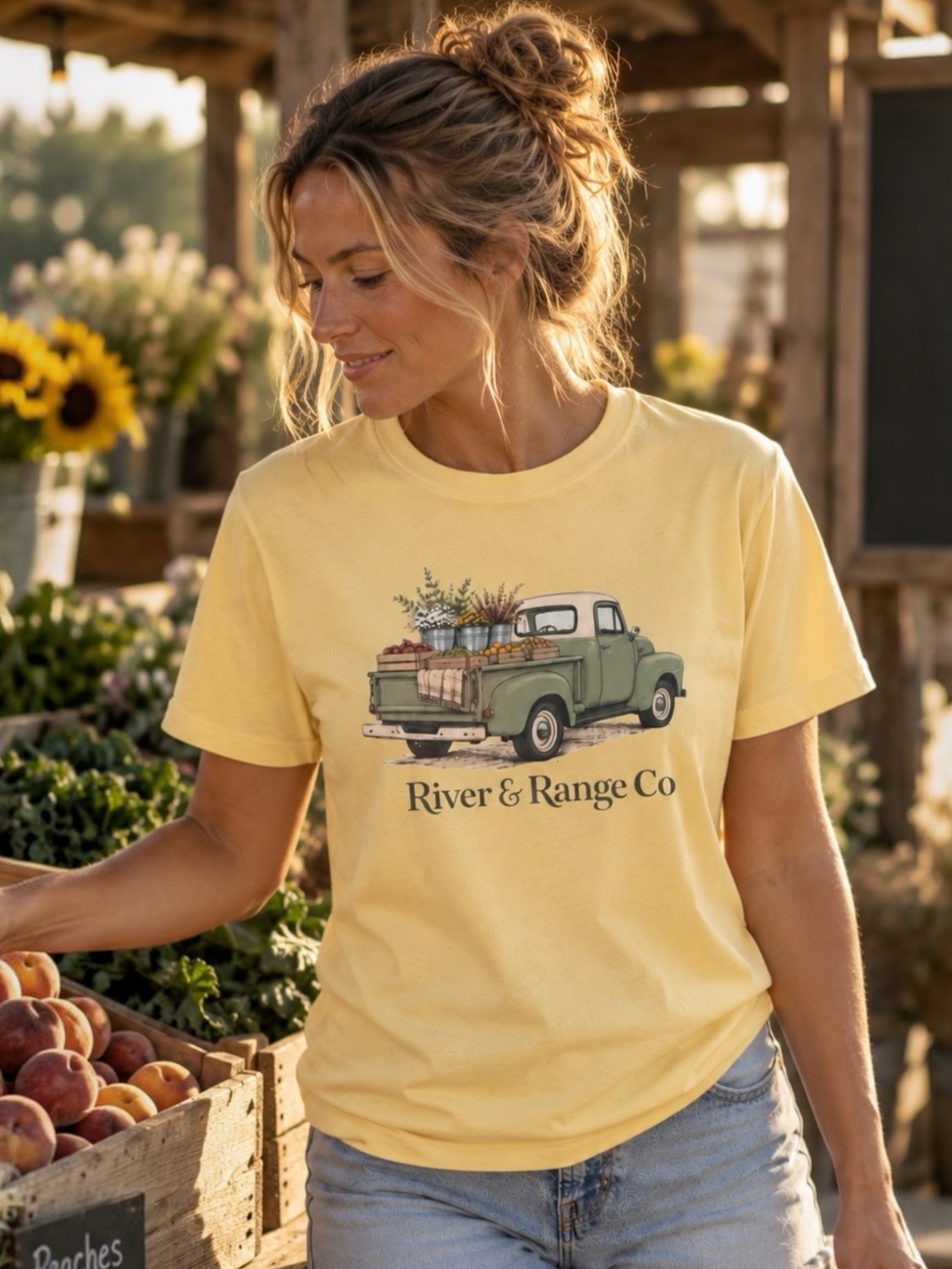 Market Run Tee