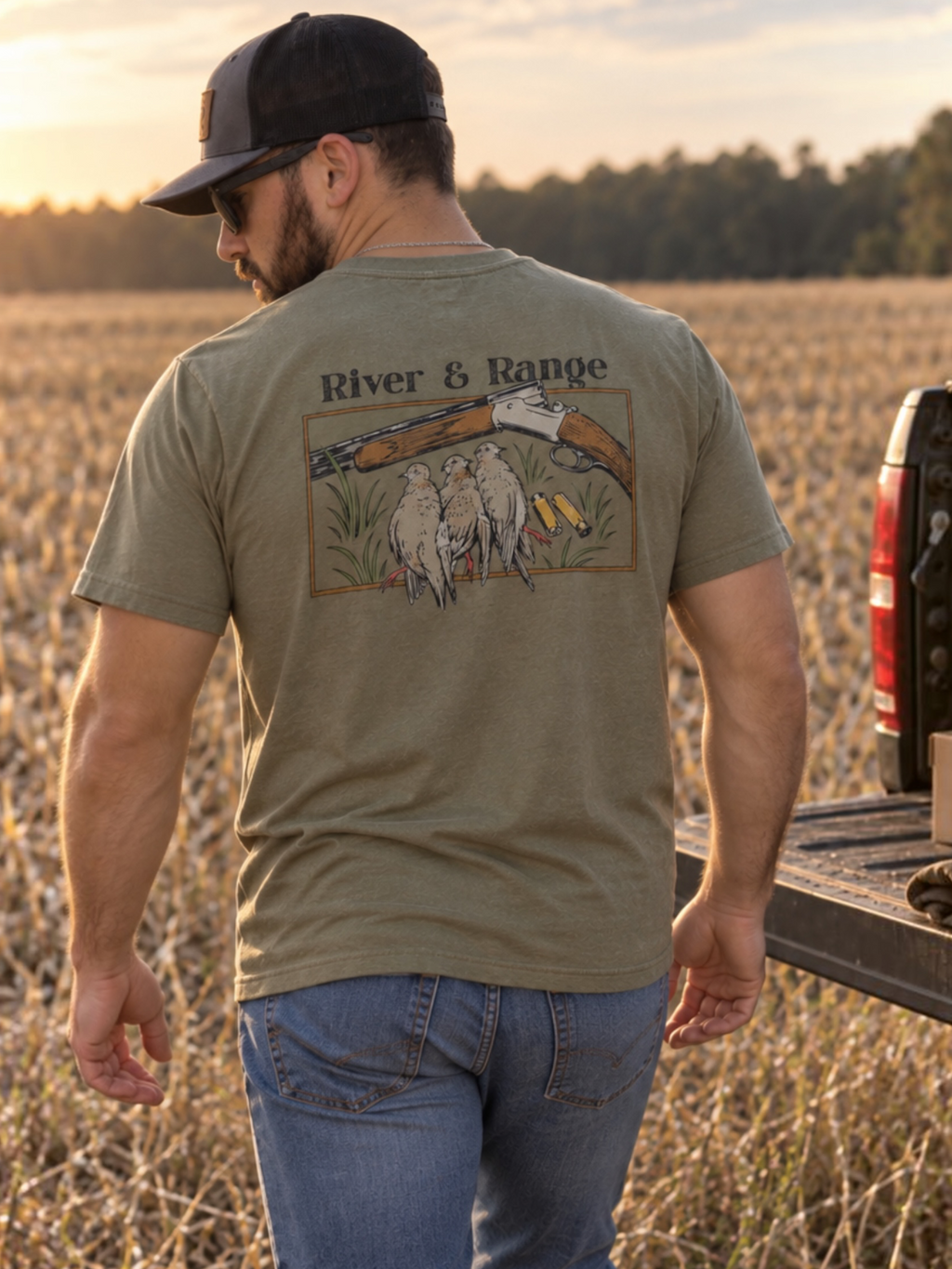 Dove Field Tee