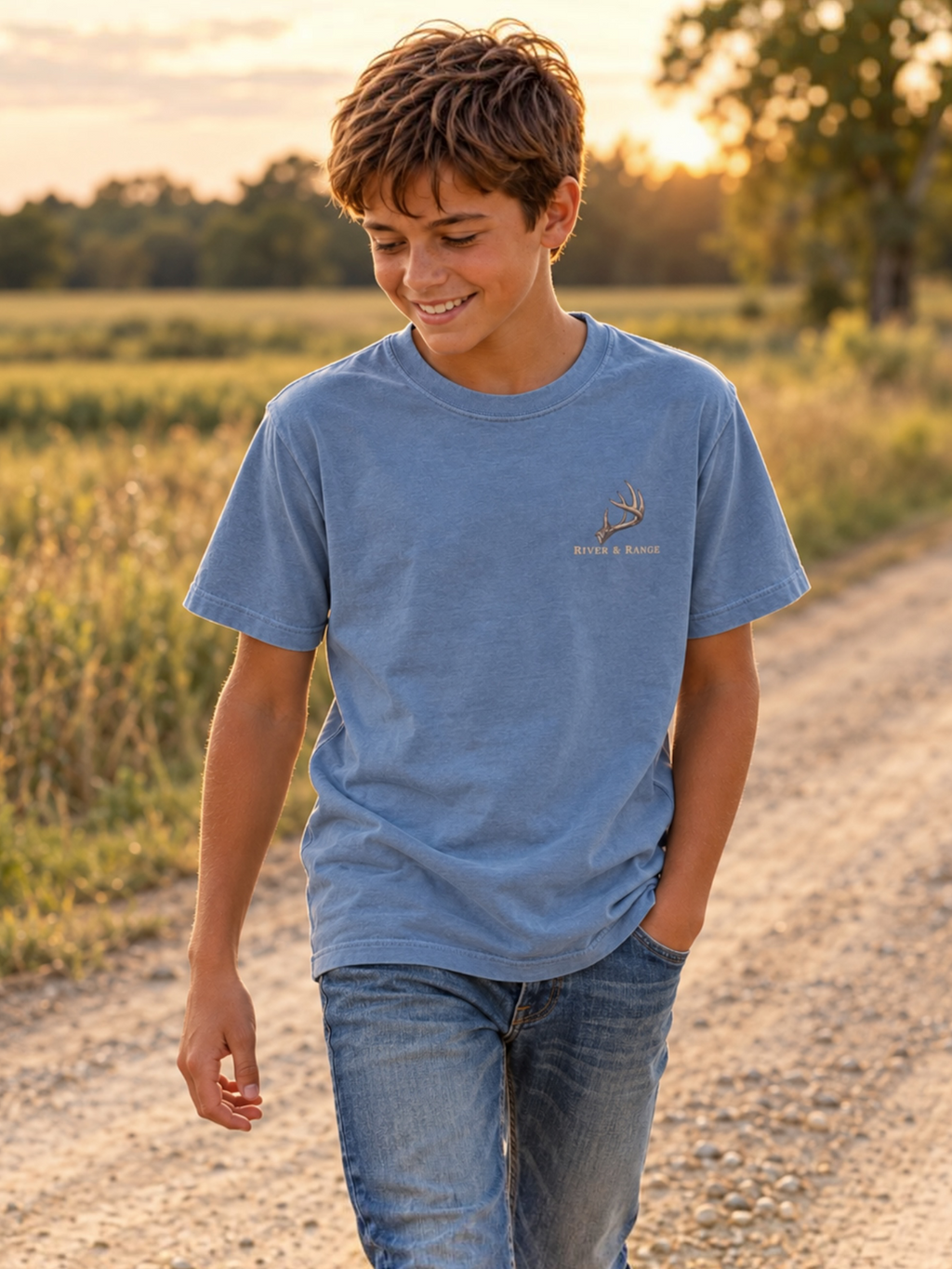 Field Buck Youth Tee