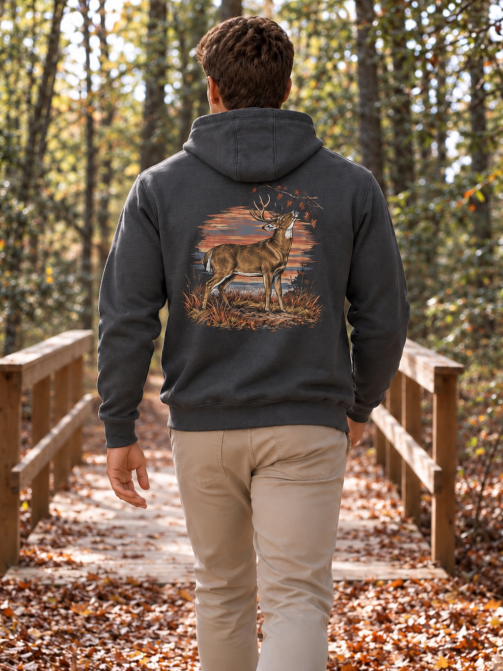 Scrape Line Hoodie